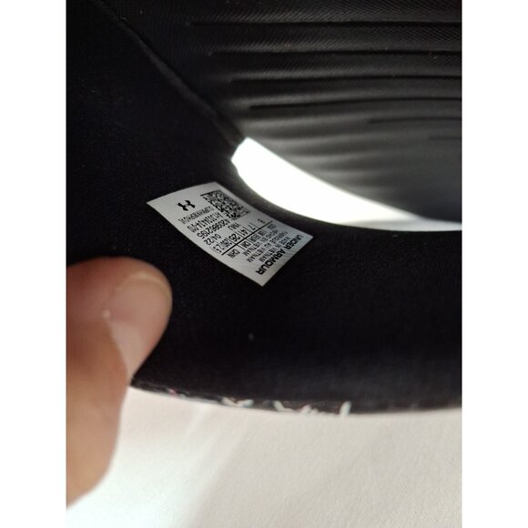 Women's Under Armour Slides, Marble Graphic Strap , Purple White, SIZE 8 - Picture 9 of 9